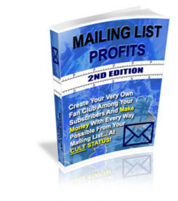 Product picture Mailing List Profits-MRR