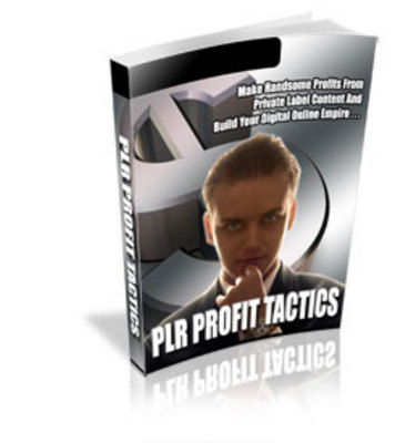 Product picture PLR Profit Tactics-MRR